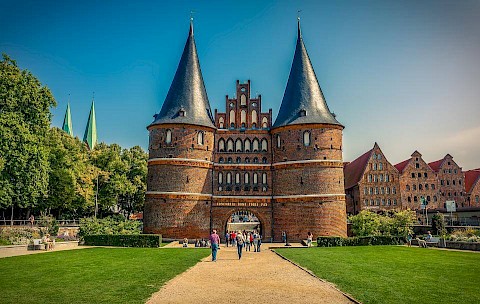 Das Holstentor in Lübeck
