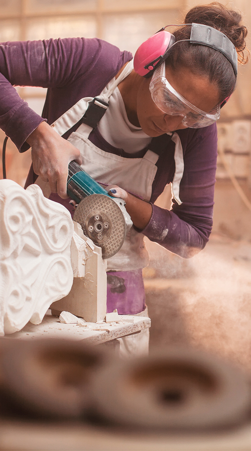 Steinmetz und Steinbildhauer (m/w/d) - Steinbildhauerarbeiten